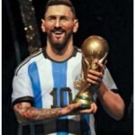 CONMEBOL homenageia Messi com uma estátua.