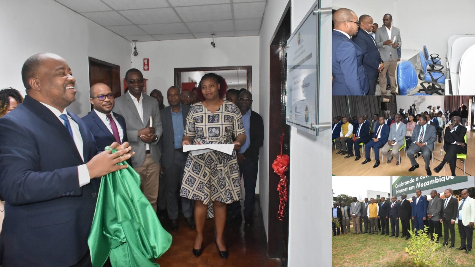 Ministro Nivagara inaugura Centro de Recursos de Aprendizagem Índia- Moçambique