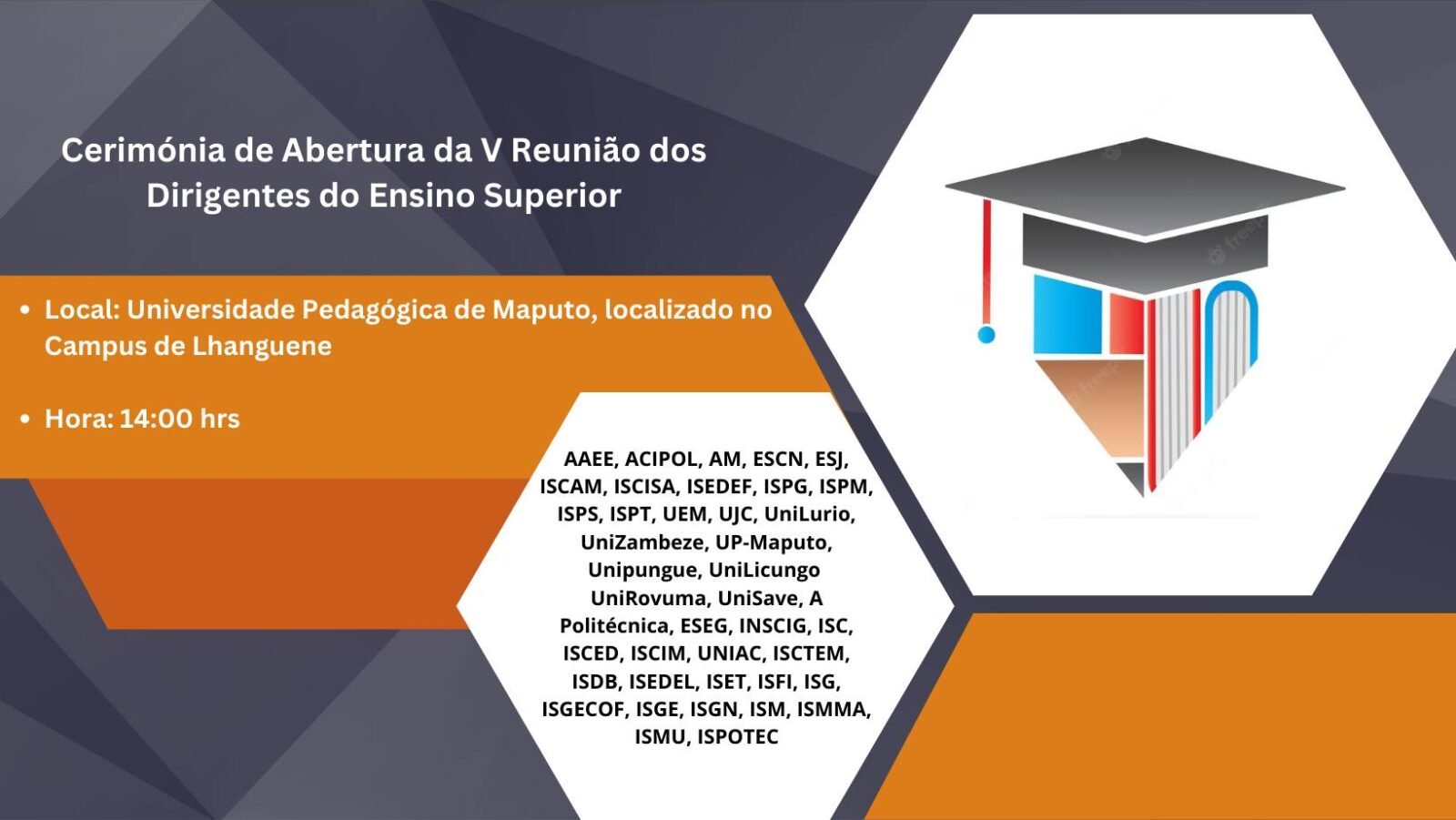 Cerimónia de Abertura da V Reunião dos Dirigentes do Ensino Ministério da Ciência, Tecnologia e Ensino Superior