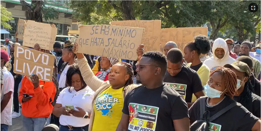 Marcha pela independência e liberdade anuncia fim do medo de se manifestar em Moçambique