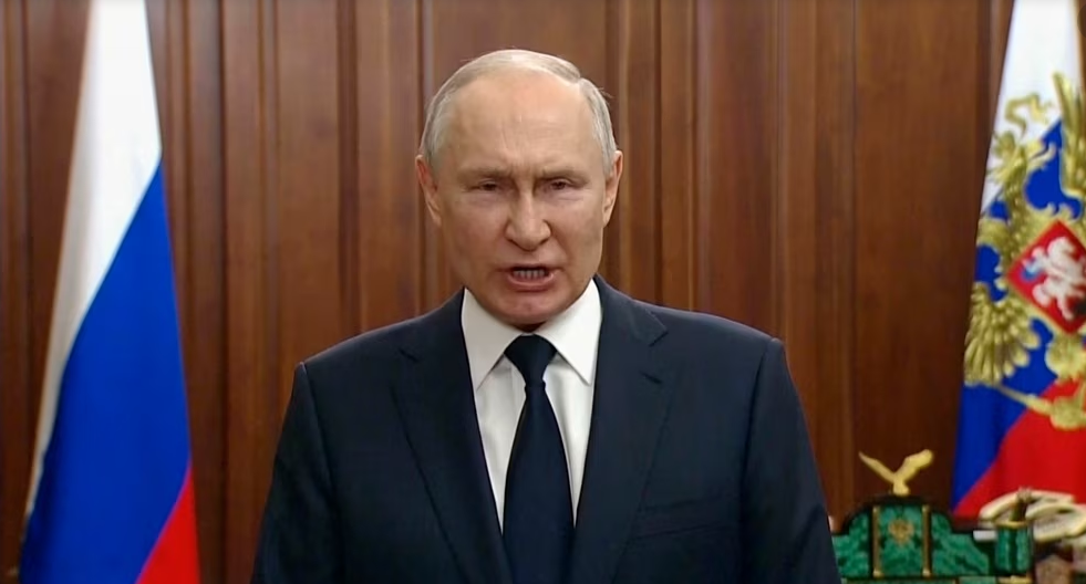 Putin condena grupo Wagner por causa da rebelião mas isenta soldados