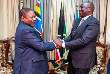 Presidente da República recebe homólogo do Quénia, William Ruto