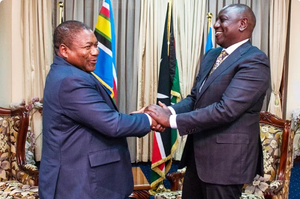 Presidente da República recebe homólogo do Quénia, William Ruto